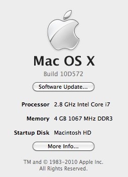 before Os x 10.6.3 update - ElmaDergisi.com Apple Macintosh Blog Türkiye