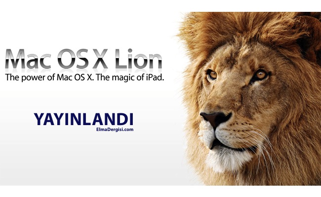 OS X Lion Yayınlandı