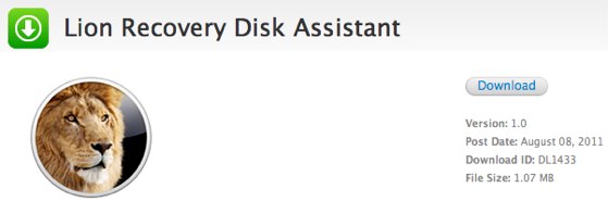 Apple, kurtarma diski aracı yayınladı
