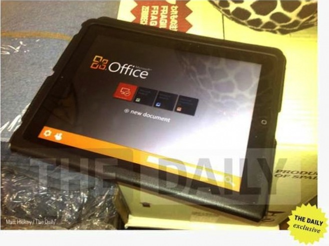iPad için Microsoft Office görüntülendi…