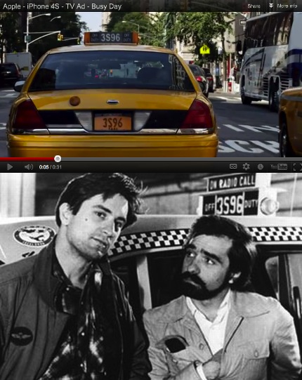 Martin Scorsese ile yeni Siri / iPhone 4S reklamı