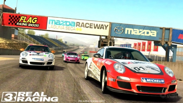 Real Racing 3 iPad ve iPhone için geliyor!