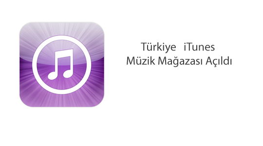 iTunes Müzik Mağazası Türkiye’de