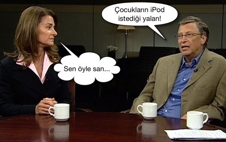Bill Gates Eşine Karşı Çıktı, Çocuklarının iPod İstediğini Reddetti…