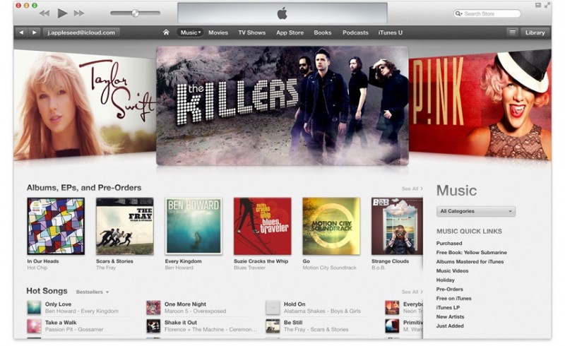 iTunes Store’dan 25 Milyar Şarkı İndirildi