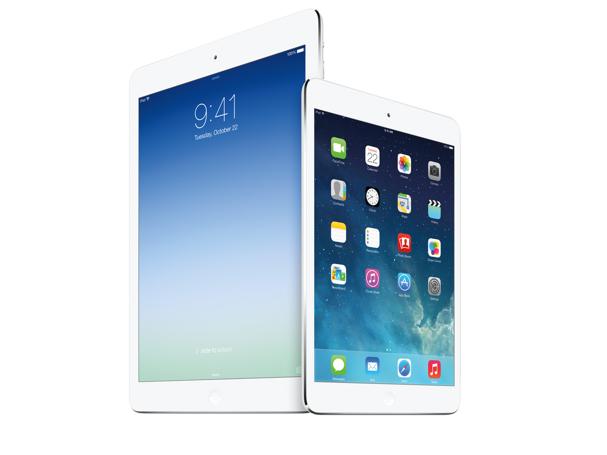 iPad Air ve Retina Ekranlı iPad mini Satışa Sunuldu