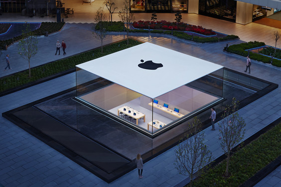 Apple Store Zorlu Center İki Dalda 2014 Yapı Ödülleri Ödülü Sahibi Oldu