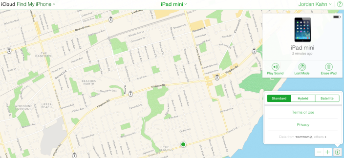 Beta iCloud’a Apple Haritalar Desteği