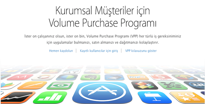 Apple, Volume Purchase Program’ını Türkiye’de Kullanıma Sundu