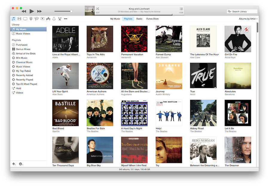 iTunes 12 OS X ve Windows için Yayınlandı