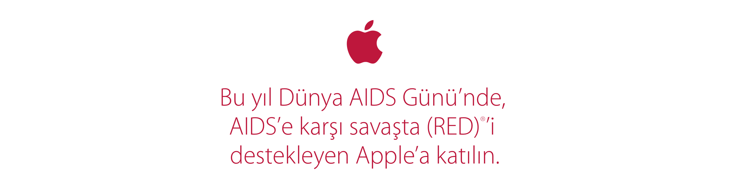 Apple, 2014 Dünya AIDS Günü Kampanyasını Duyurdu