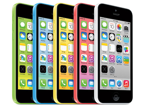 iPhone 5c Yeşil-Mavi-Sarı-Kırmızı-Beyaz