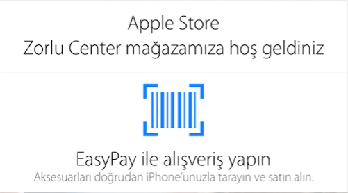 Apple EasyPay Türkiye’de