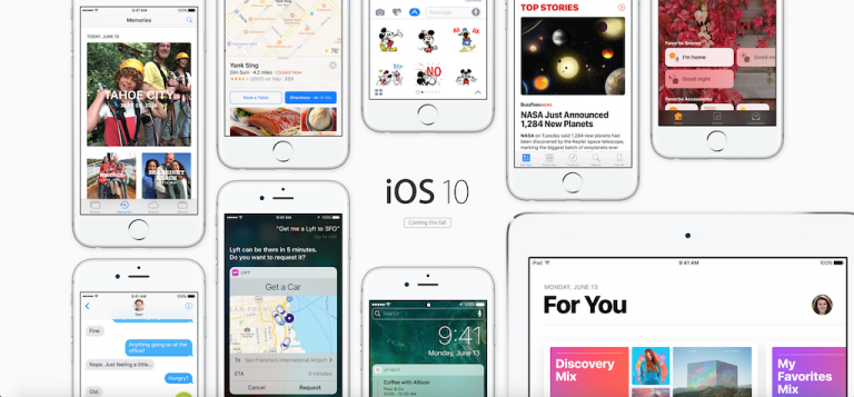 iOS 10 Tanıtıldı