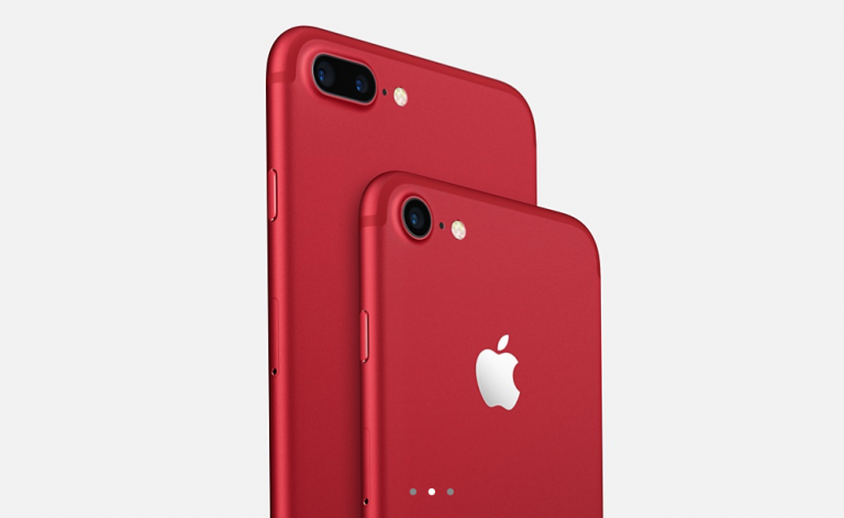 Kırmızı iPhone 7